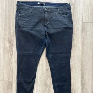 KUT from the Kloth Mia Coated Toothpick Jeans (Plus Size)